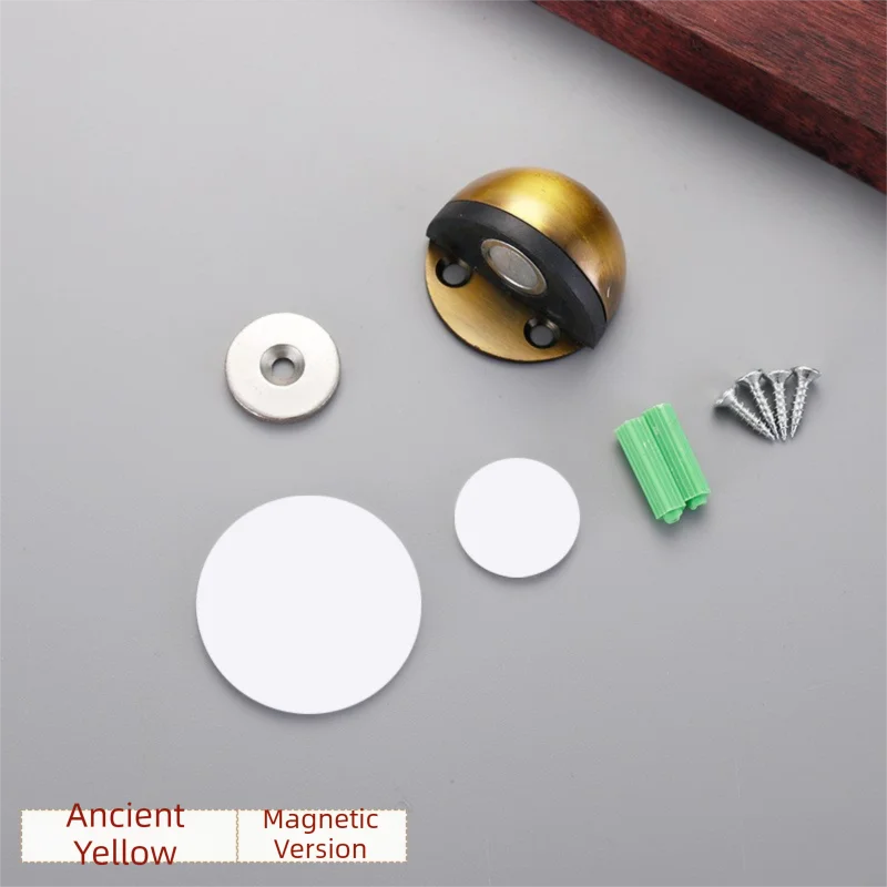 Magnetic No-Drill Door Stopper