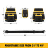 Adjustable Tool Belt with Detachable Pockets for Work and DIY