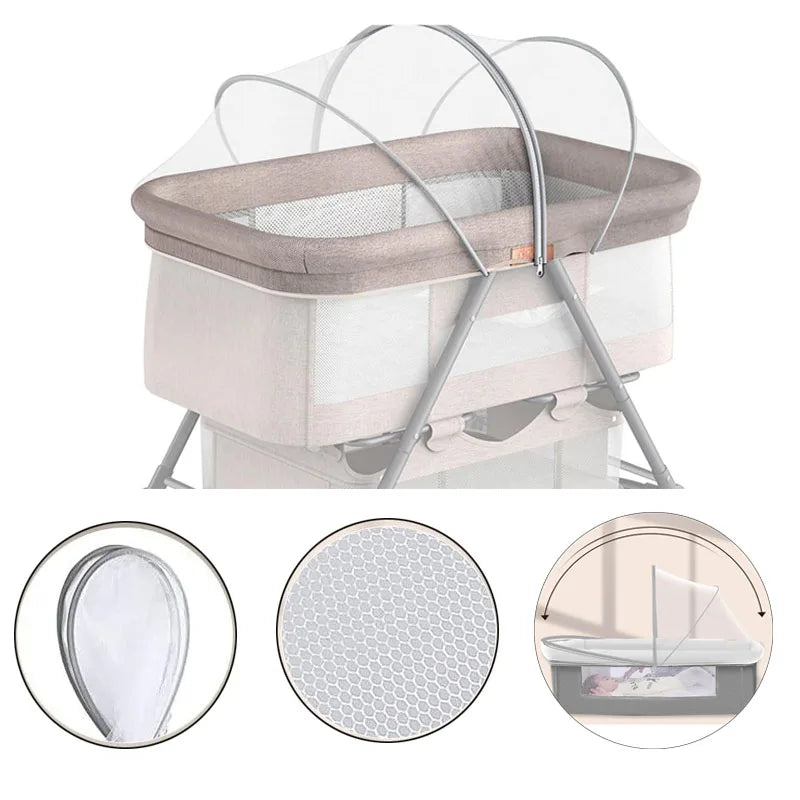 Portable Baby Mosquito Net for Bassinet, Stroller & Crib