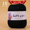 Soft Acrylic Yarn Balls for Knitting – 300g