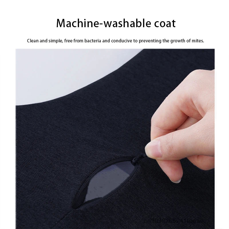 Ergonomic Memory Foam Lumbar Support Cushion