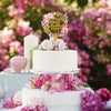 Golden Acrylic Happy Birthday Cake Topper