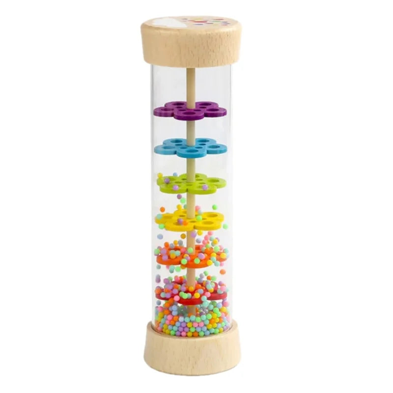 Wooden Rainmaker Musical Instrument for Kids