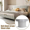 Heavy-Duty Bed Sheet Corner Clips (4 Pack)