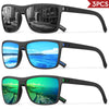 Polarized Square Sunglasses with UV400 Protection