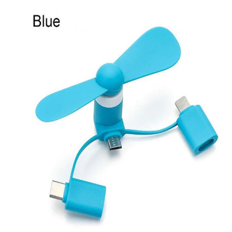 Portable Clip-On Phone Cooling Fan