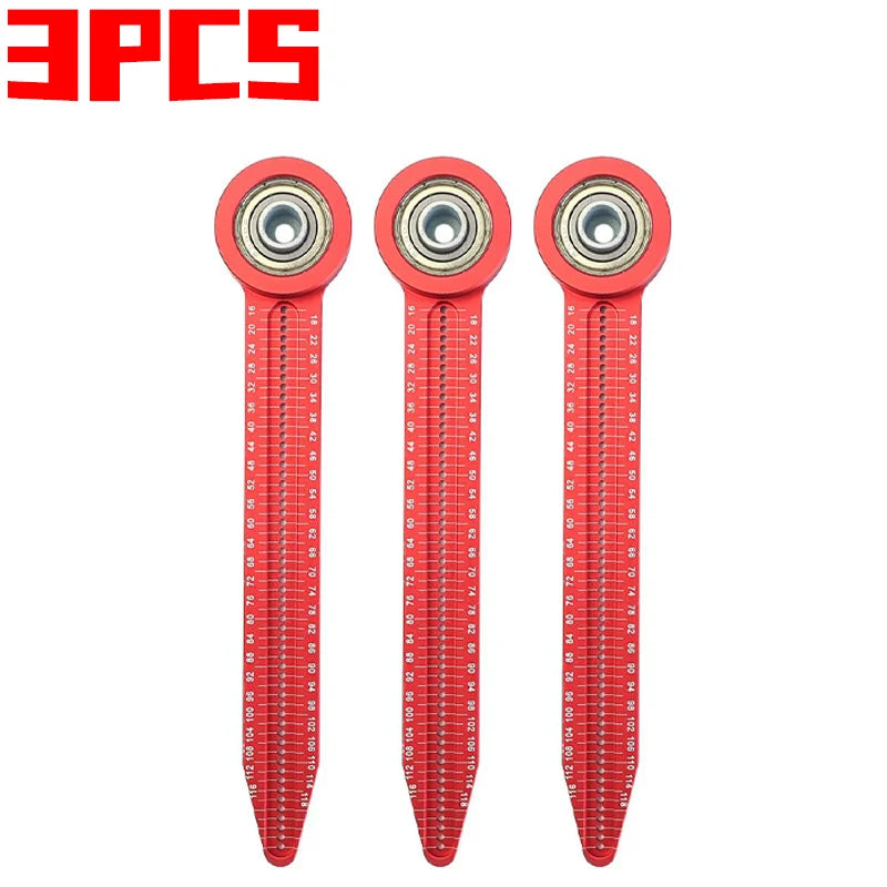 Präzisions-Zirkel aus Aluminium für Kreise und Bögen