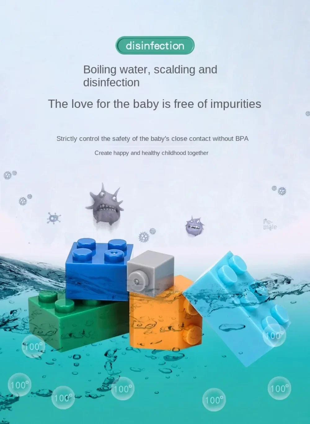 Creative Building Blocks Bulk Set – 120 or 240 Pieces