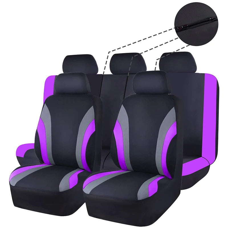 Universal Polyester Seat Covers for Car, SUV, and Truck