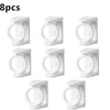 Self-Adhesive Curtain Rod Clamp Hooks – Punch-Free Wall Hanging Holders