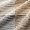 Soft Corduroy Striped Throw Pillow Cover