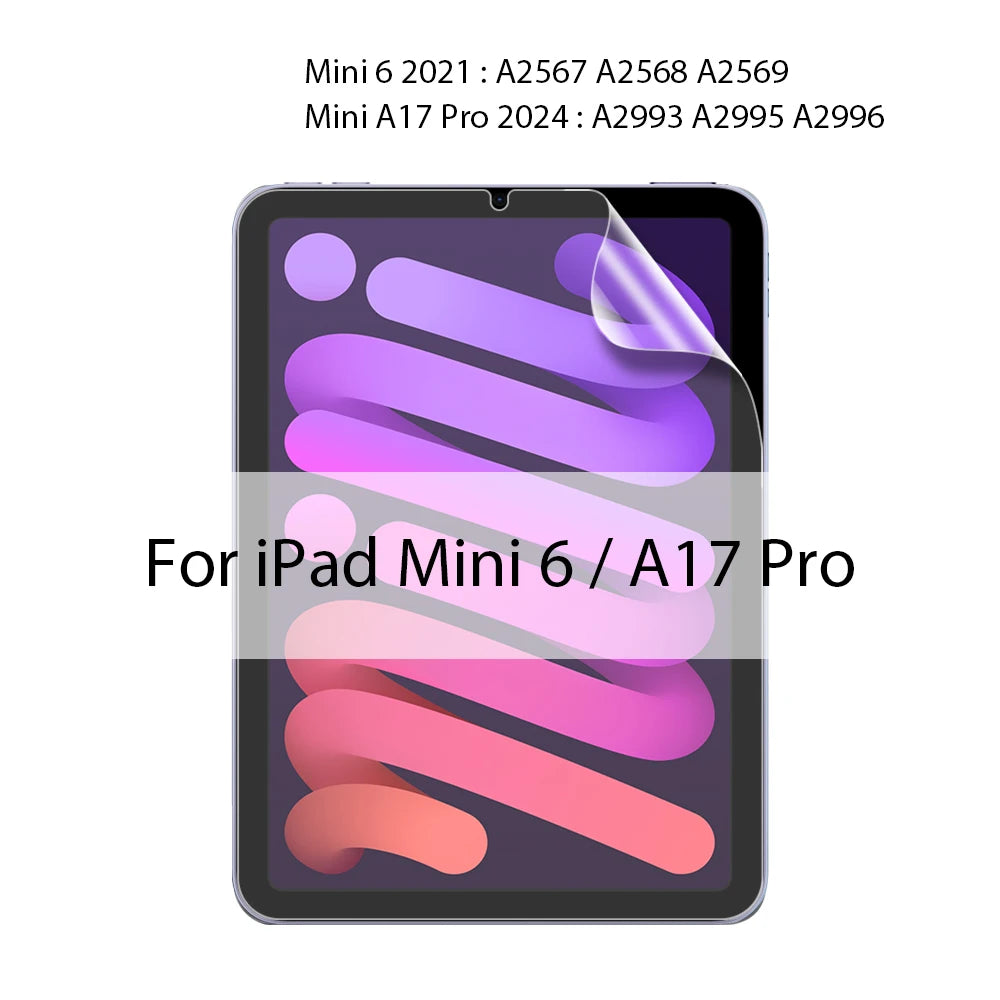 Paperfeel screen protector for iPad Mini 6 and A17 Pro devices