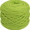Eine Kugel dicker, limengrüner Polyester-Strang zum Basteln.