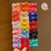 Dopamine Color Fabric Bow Hairpins for Girls