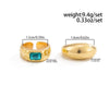 Adjustable Square Crystal Toe Ring