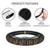 Tree Camouflage Elastic Steering Wheel Cover