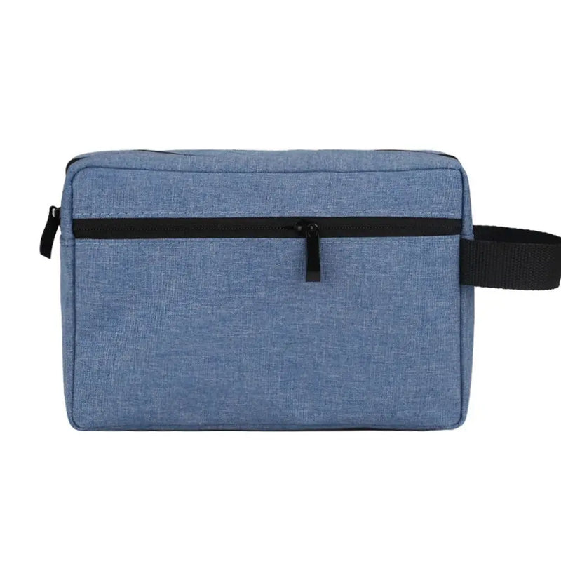 Compact Canvas Toiletry Bag