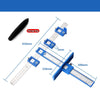 Cabinet Handle Drill Guide Template with Locator Punch