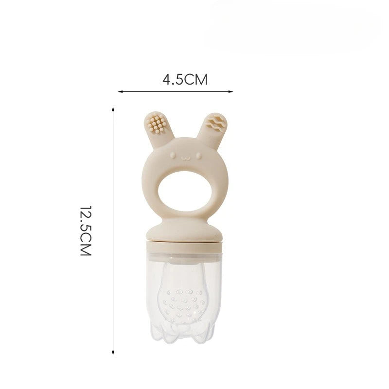 BPA-Free Silicone Baby Food Feeder and Popsicle Mold Set