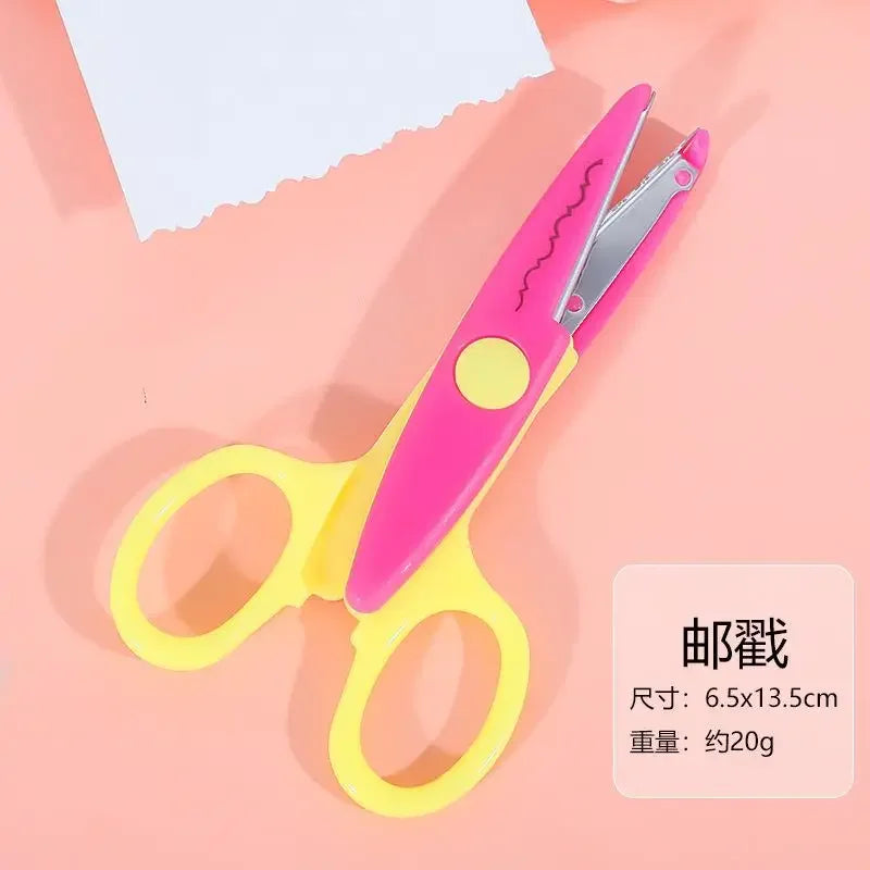 Decorative Wavy Pattern Scissors for Paper Crafts