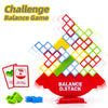 Balance Stacking Block Game with Cards & Challenges