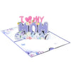 3D Pop-Up Birthday Rose Card with Envelope