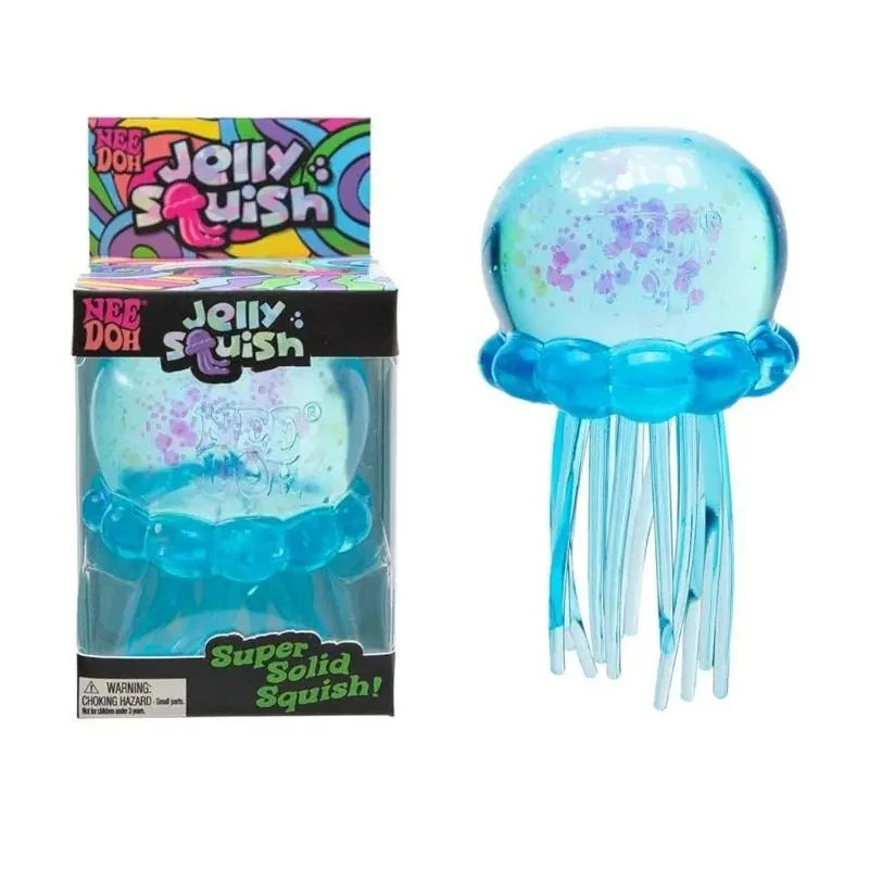 Glow-in-the-Dark Jellyfish Squishy Stress Toy