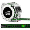 5m Fluorescent Steel Tape Measure with Self-Locking Mechanism