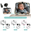 2-in-1 Car Seat Mirror Set for Infants