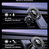 A 2-in-1 Magsafe car mount shown mounting onto an air vent and a dashboard.