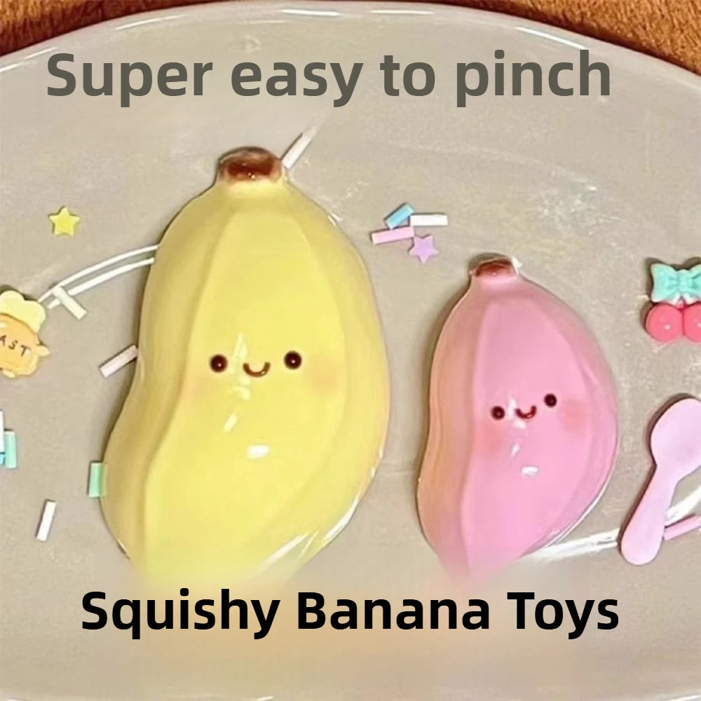 Jouet anti-stress à la banane