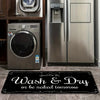 Non-Slip Felt Laundry Room Mat – Washable Runner Rug