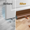 Adjustable Door Bottom Seal Strip Draft Stopper with Acoustic Foam