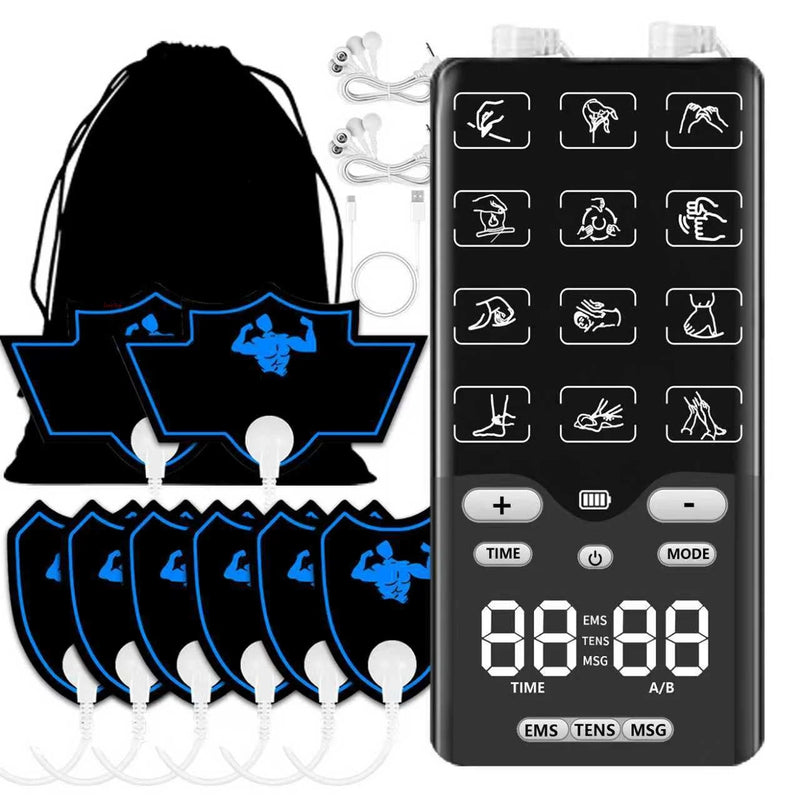 Tragbarer TENS- und EMS-Muskelstimulator (aufladbar)