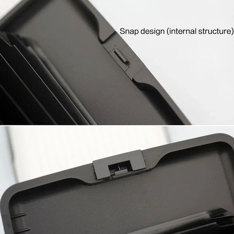 Slim RFID-Blocking Aluminum Card Wallet