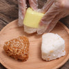 Sushi Rice Mold Set with Lid - Triangle & Rectangle Shapes