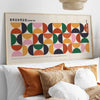 Bauhaus Abstract Geometric Canvas Wall Art