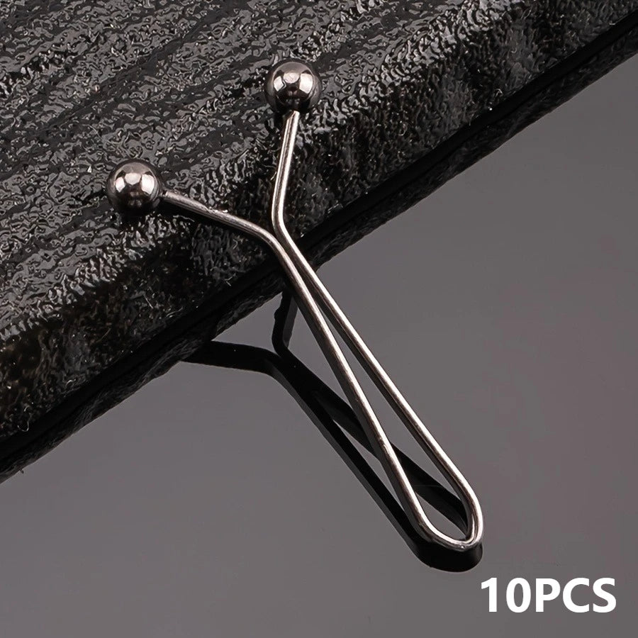 Invisible Waist Metal Clip Set - Adjustable U-Shaped Pant and Shirt Fasteners