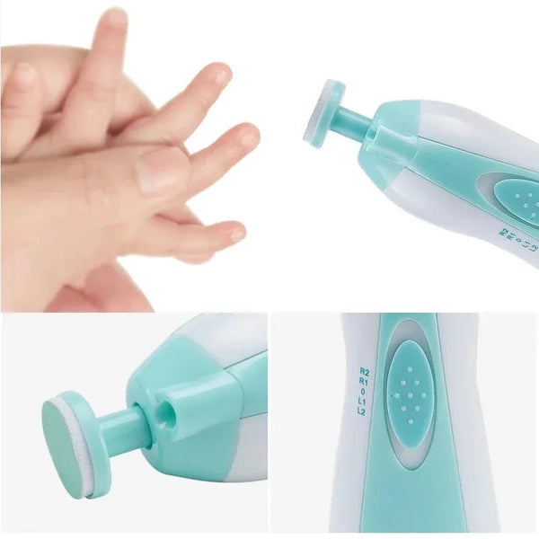 Electric Baby Nail Trimmer & Manicure Set