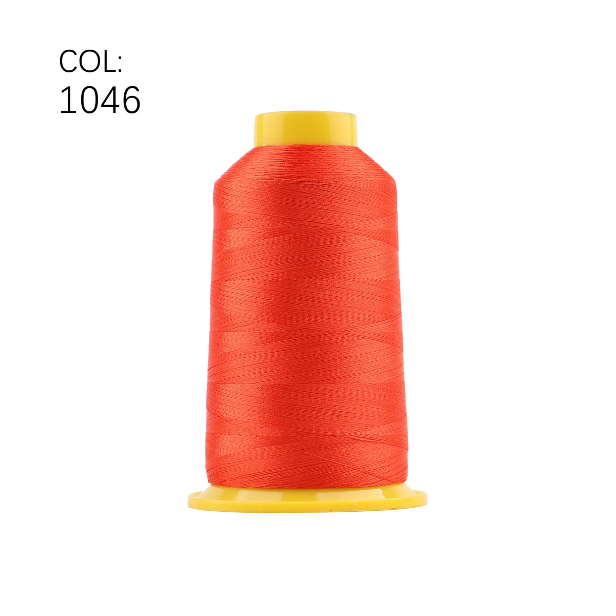 High-Tenacity Polyester Embroidery Thread (120D/2, 40wt) for Home & Industrial Machines