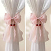 French Lace Ribbon Curtain Tiebacks (Set of 2)