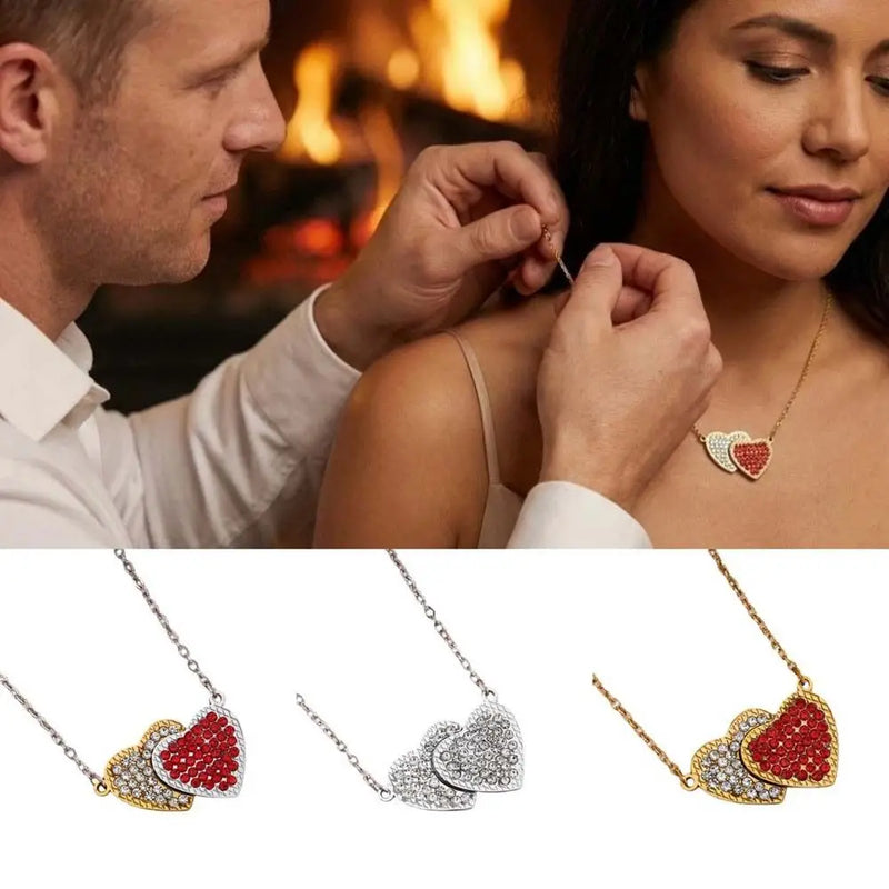 Magnetic Heart Pendant Necklace