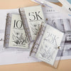 12-Month Savings Challenge Binder with Cash Envelopes