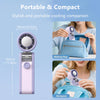 Tri-Fold Portable Cooling Fan with Digital Display
