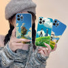 Howl's Moving Castle TPU Phone Case with Shockproof Clear Back