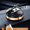 Solar-Powered Rotating Helicopter Car Air Freshener & Decorative Aromatherapy Diffuser