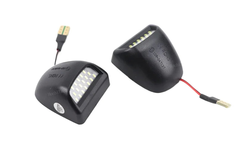 White LED License Plate Lights for Chevrolet Silverado, GMC Sierra, and More