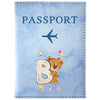 Classic Vintage Leather Passport Holder with Card Slots