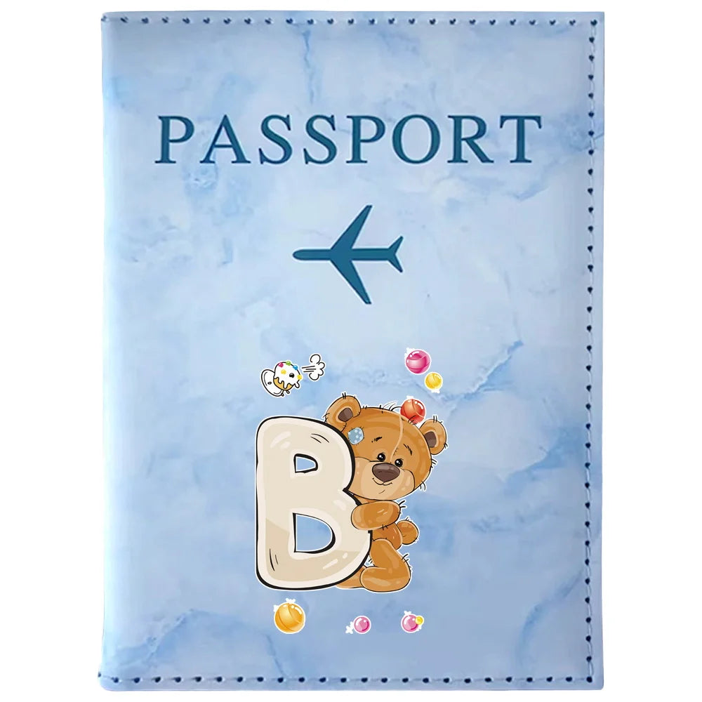 Classic Vintage Leather Passport Holder with Card Slots