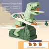 Dinosaur Stair Climbing Race Track Toy with Lights and Music